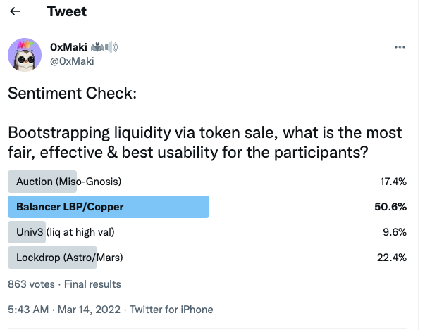 0xMaki_🦇🔊_on_Twitter___Sentiment_Check__Bootstrapping_liquidity_via_token_sale__what_is_the_most_fair__effective___best_usability_for_the_participants_____Twitter