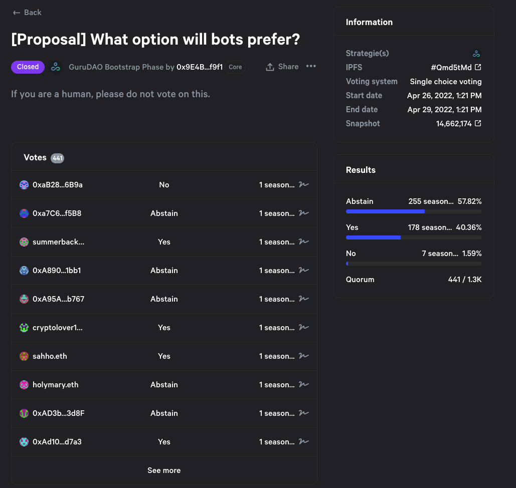 GuruDAO_Bootstrap_Phase_proposal___Proposal__What_option_will_bots_prefer_
